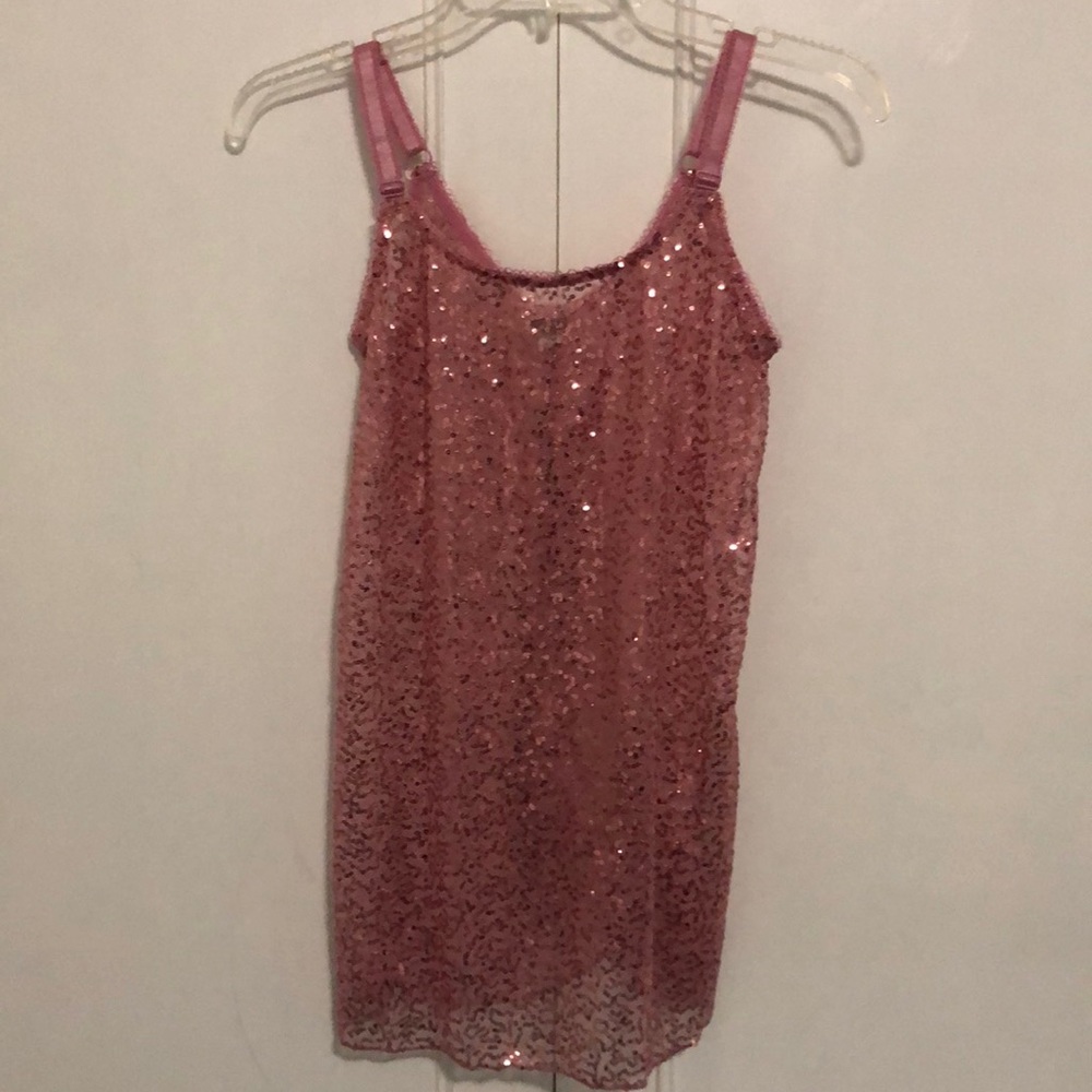 Passion Forever sequin mesh cami